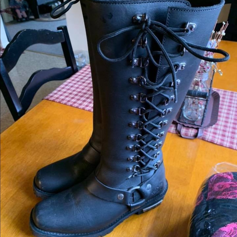 Milwaukee leather boots